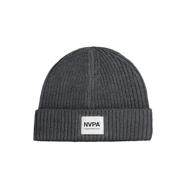 NVPA® Charcoal patch beanie