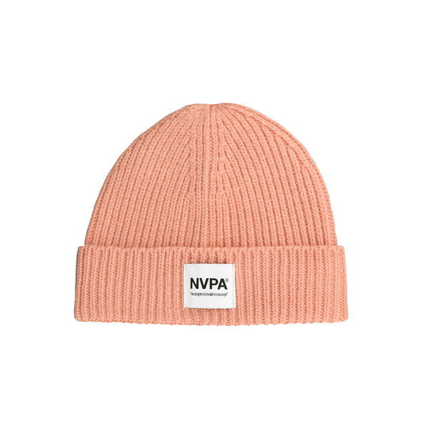 NVPA® Peach patch beanie